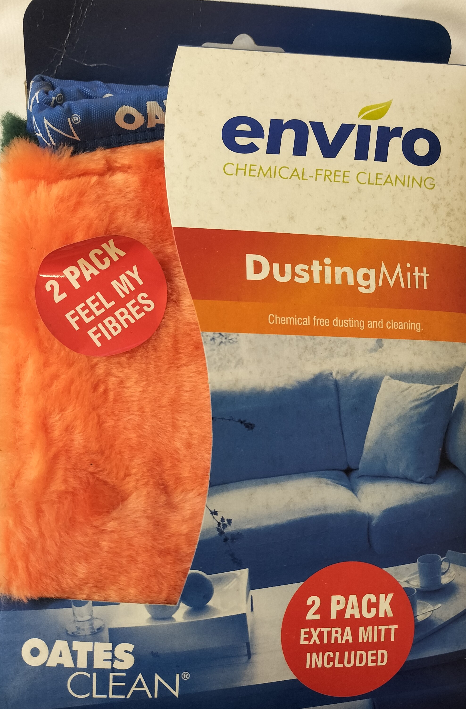 Oates Enviro Dusting Mitts Pk2